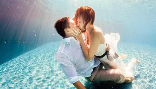Here’s how you do an underwater wedding in Bali