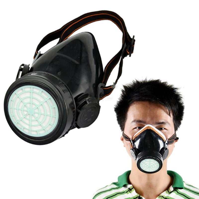 Perlindungan-masker-Gas-baru-Respirator-gas-Wajah-Anti-masker-debu-Kimia-cat-semprot-Cartridge-tunggal-grosir