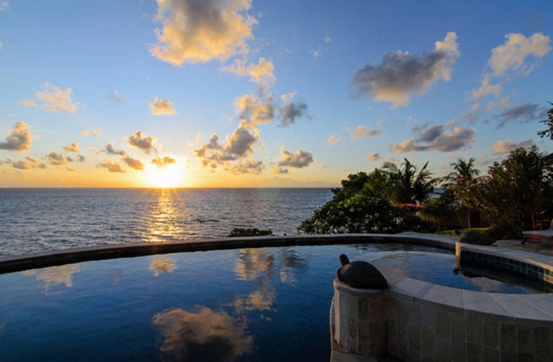 Batu Tanggu Pool sunset by airbnb-inpainted