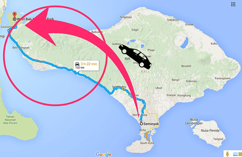 west-bali-map