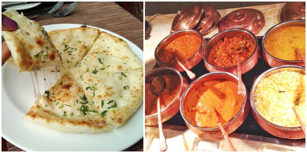 5-a-5 cheese naan via irrasistible, vedadku