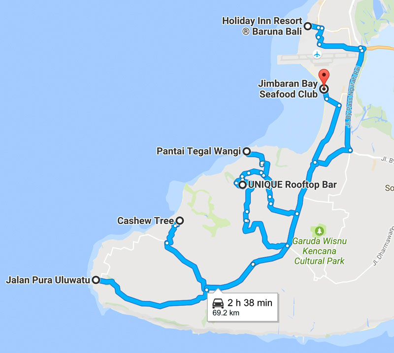 Day-4-route-(Jimbaran)