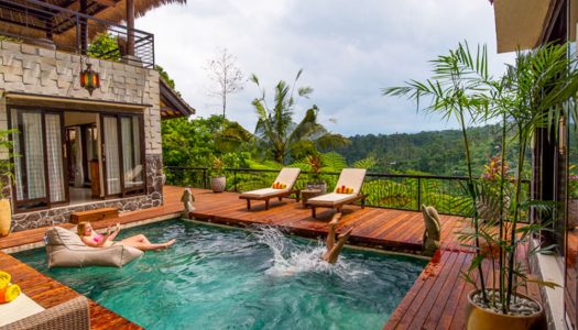 9 4~5 bedrooms family villas in Bali with amazing views under $378