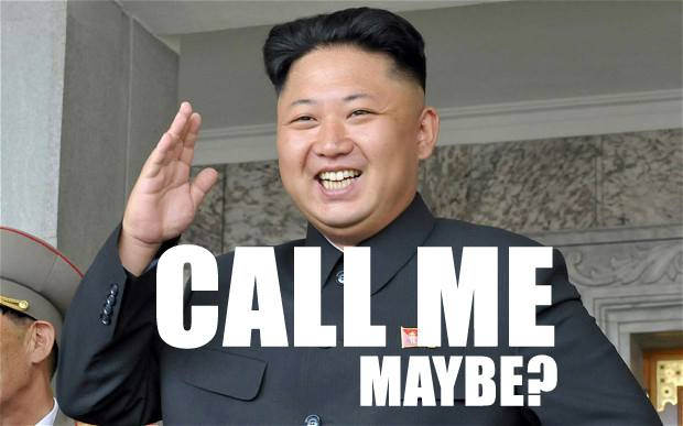 kim jung il call me maybe