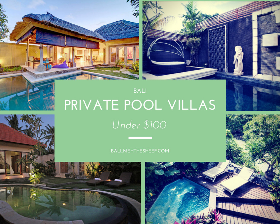 private pool villa