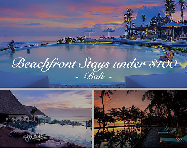 beachfront stays