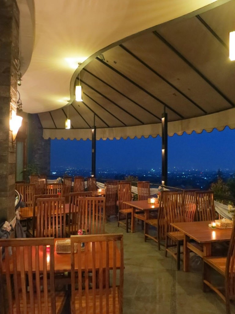 stone cafe view