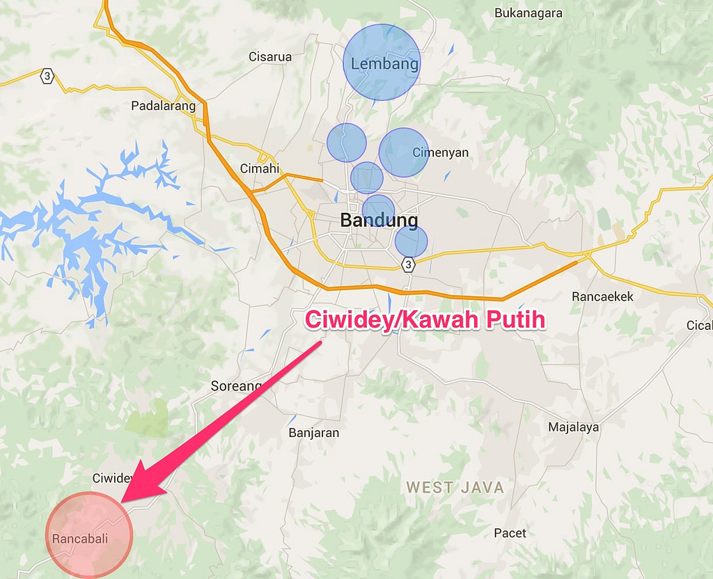 Ciwidey-area