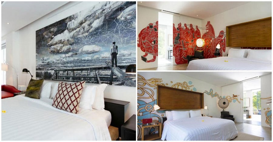 villa canggu collage