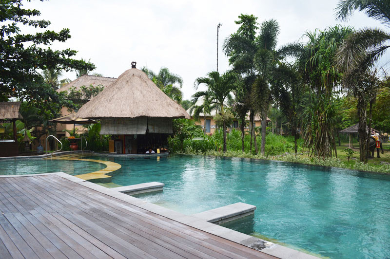 13. Relax by the pool