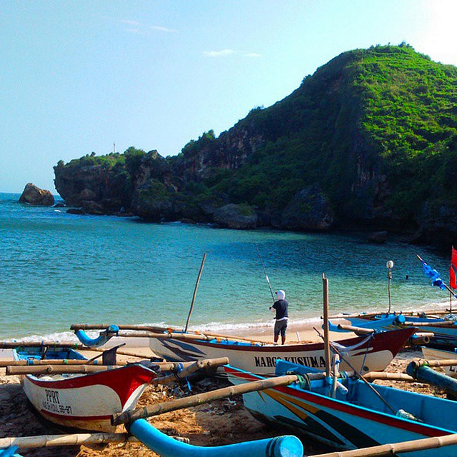 Ngrenehan Beach Fisher