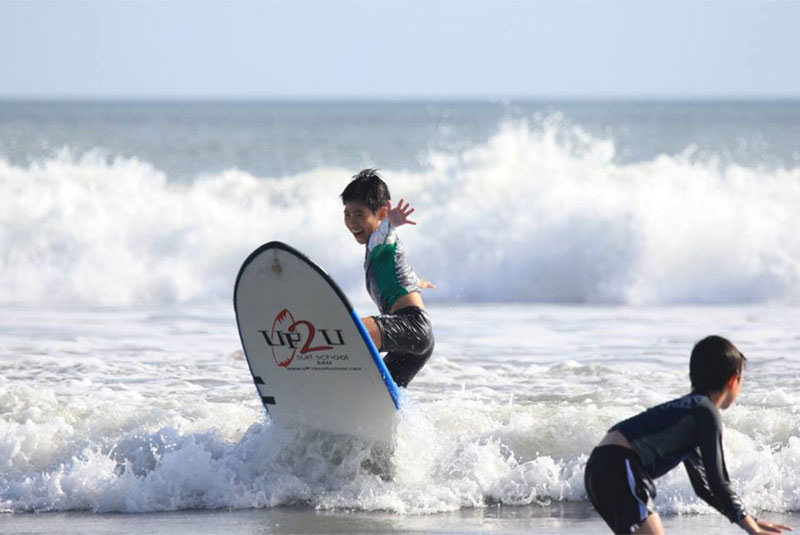 UP2U Surf School Bali Kids Lessons