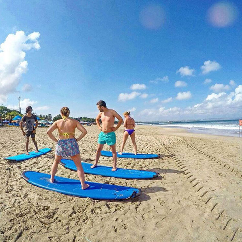 Surf Class at Surf Buddy Bali