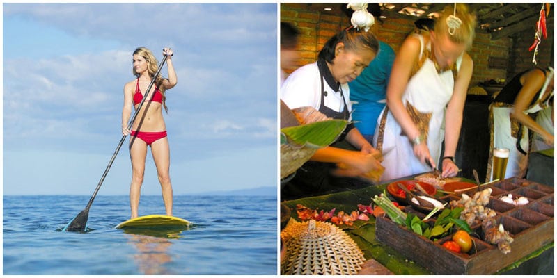 Surf Goddess Retreats Standup Padding, Cooking Classes