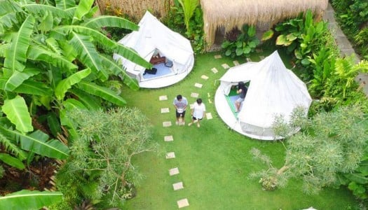 4 tempat glamping yang paling hits di Bali