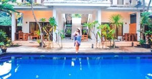 19 kamar hotel murah di Gili Trawangan dengan akses langsung ke kolam renang