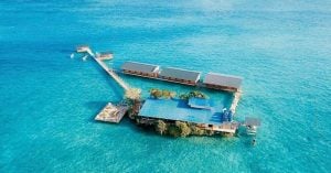 Overwater resort in Semporna (Sabah) in the middle of the ocean - Nusakuya Resort