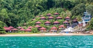 Pulau Perhentian 岩石上的精品酒店 - Alunan Boutique Resort