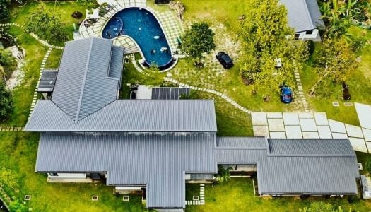 邻近KL市中心：私人泳池玻璃民宿，揪团来个露天BBQ派对 – Nouri Glass Villa