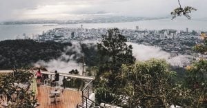 在槟城云端约会下午茶！坐拥绝美夜景的高空咖啡馆 - David Brown's Restaurant & Tea Terrace