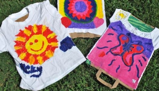 7 Steps to making your own DIY Batik T-shirts at home with kids!